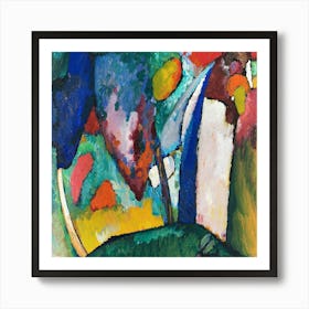 Tree In The Garden Art Print