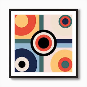 Squares' Sonnet, Circles' Ballad Art Print