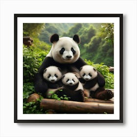 Chinese Panda Art Print