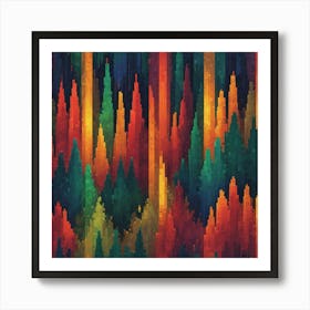 Symphony Of Colors Art Print