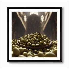 Coffee Beans In A Bowl 13 Art Print