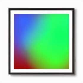 Abstract Colorful Background 14 Art Print