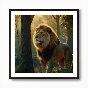 Lion King Art Print