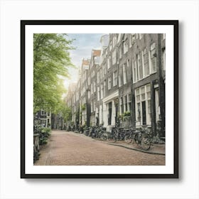 Amsterdam - Amsterdam Stock Videos & Royalty-Free Footage 3 Art Print