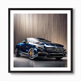 Mercedes S-Class Coupe Art Print