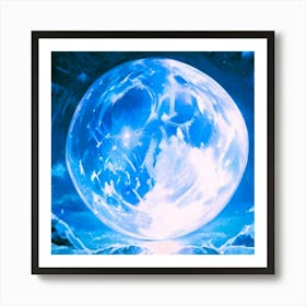 Full Moon Art Print