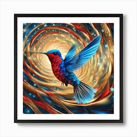 Hummingbird Art Print