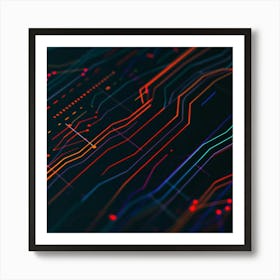 Abstract - Abstract Stock Videos & Royalty-Free Footage 6 Art Print