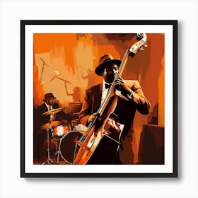 Jazz Musician 35 Art Print