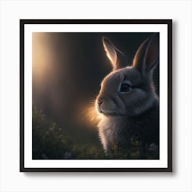 Bunny Art Print