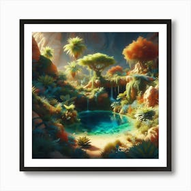 Desert Landscape 8 Art Print