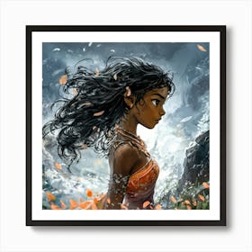 Moana Art Print