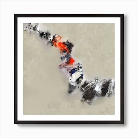 Impression Square Art Print