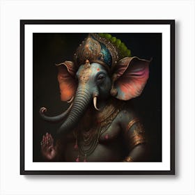 Shree Ganesha 7 Art Print