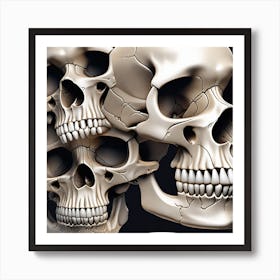 Skulls 4 Art Print