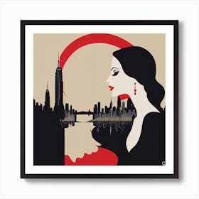 New York City Skyline Art Print