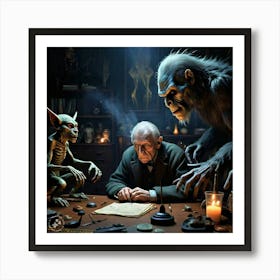 The Poet Art Print