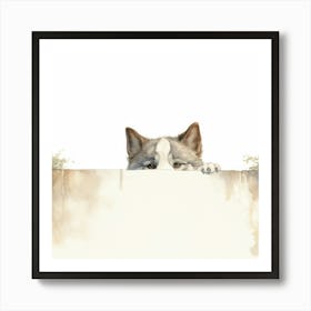 Husky Art Print