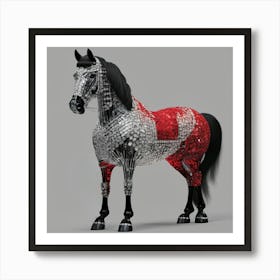 Estatua De Caballo Decorado Art Print