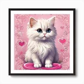 cuty kitty Art Print