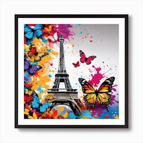 Paris Eiffel Tower 61 Art Print