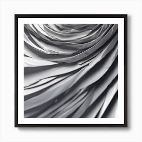 Spiral Of Paper Art Print