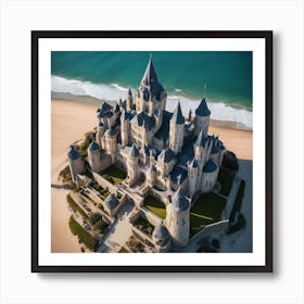 Castle On The Beach Art Print