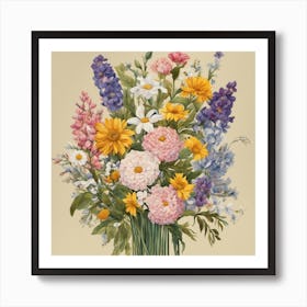 Bouquet Of Flowers Poster