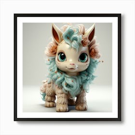 Cute Little Lamb 1 Art Print