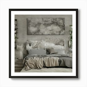 Modern Bedroom 12 Art Print