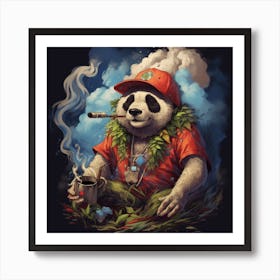 Sauceboss0283 Detailed Panda Bear Wearing A Tie Die Grateful De 6a183709 D5b4 4e09 A446 833de9ca8f74 Art Print