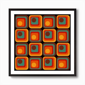 Modernist Geometric Abstract Art Print