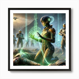 Nerys Empathic Bond Scene 1024x1024 Poster