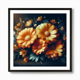 Flowers In A Vase Art Print