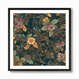 Floral Pattern Art Print