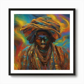 African Man Art Print