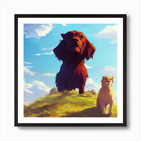 Lion King Art Print