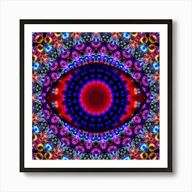 Psychedelic Art, Psychedelic Art, Psychedelic Art, Psychedelic Art 4 Art Print