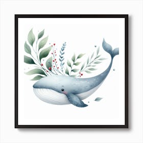 Whale 3 Art Print