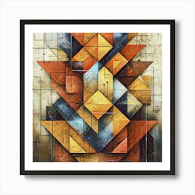 Abstract Painting 3 Art Print