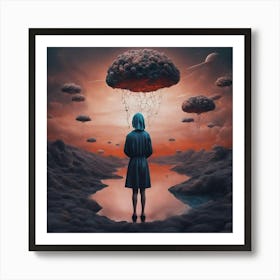 Radiant Rebirth Dream Art Print