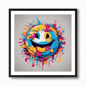 Smiley Face 2 Art Print