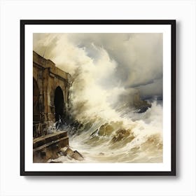 Wave 8 Art Print