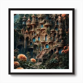 Fairytale Castle Art Print