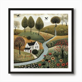 Country Road Art Print