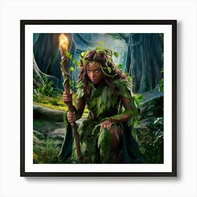 Forest Fairy 1 Art Print