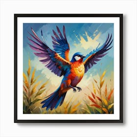 Birds Of Summer Art Print 2 Art Print