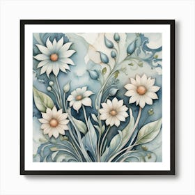 Daisies Art Print