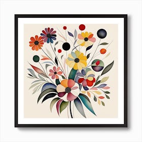 Bouquet Of Flowers 2 Art Print