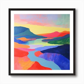 Abstract Travel Collection Fiji 2 Art Print